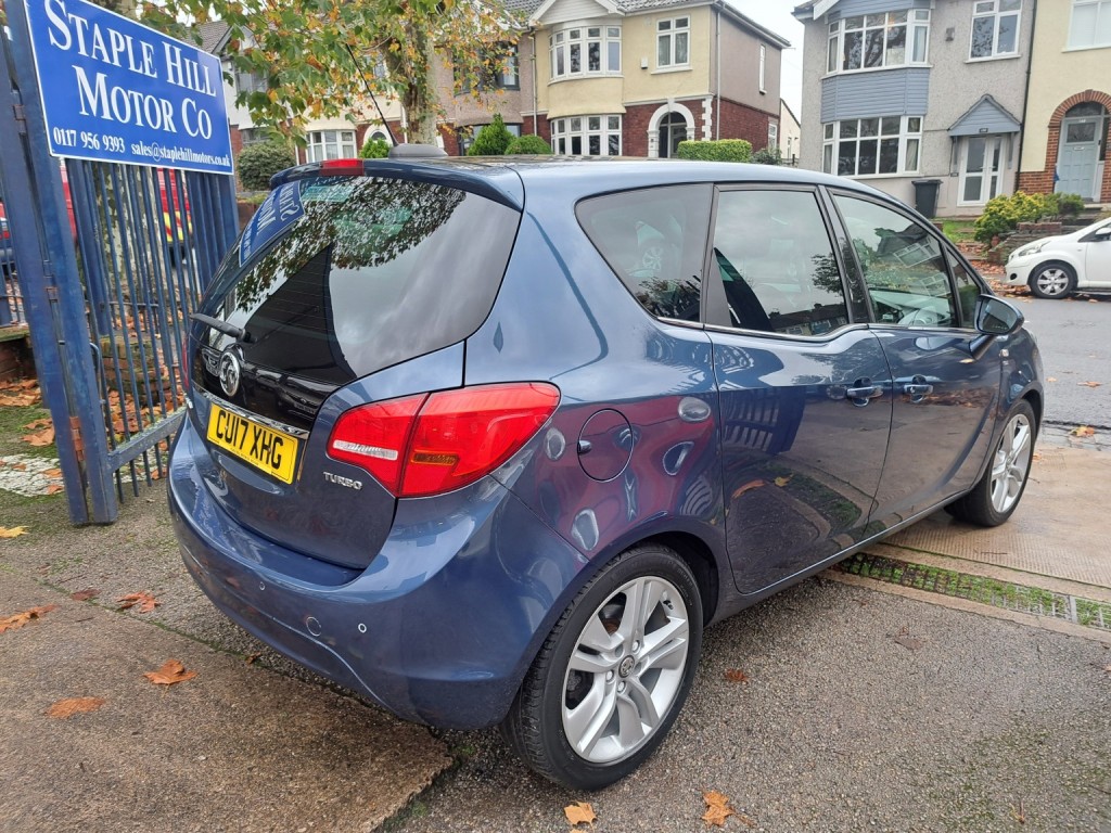 View VAUXHALL MERIVA 1.4 i Turbo SE