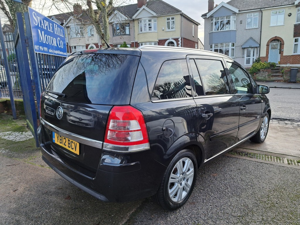 View VAUXHALL ZAFIRA 1.6 16V Design