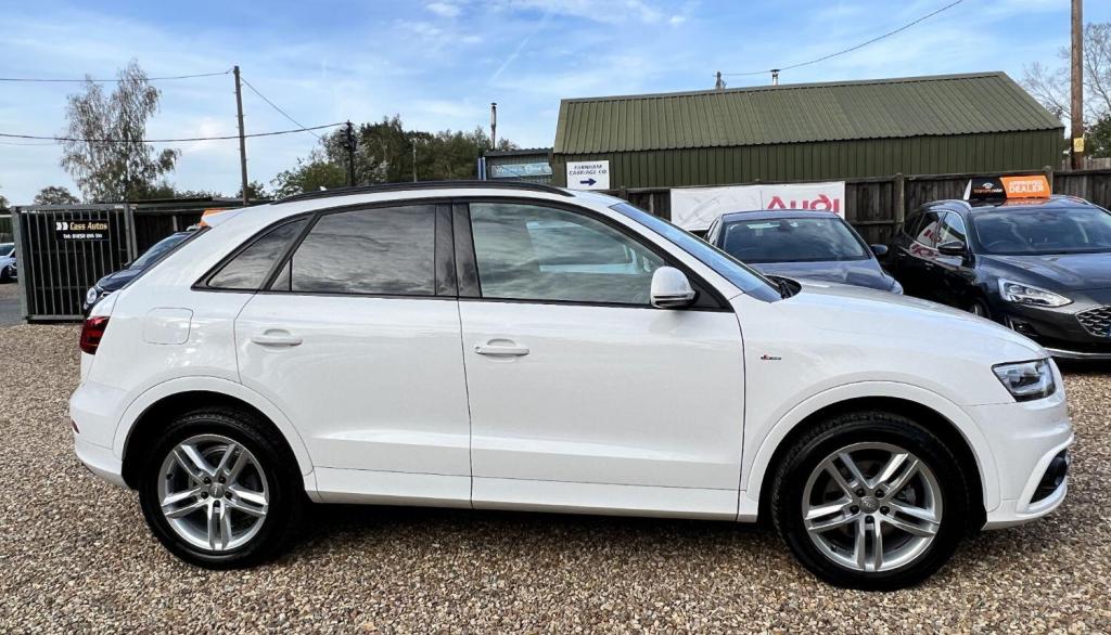 AUDI Q3 2.0 TDI S line S Tronic quattro  * NOW SOLD * 2014