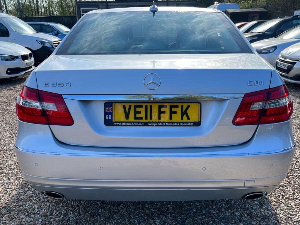 MERCEDES-BENZ E CLASS 3.0 E350 CDI V6 BlueEfficiency Avantgarde 2011