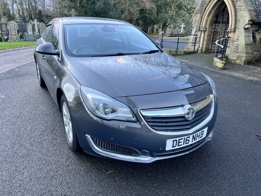 View VAUXHALL INSIGNIA 1.6 CDTi Tech Line