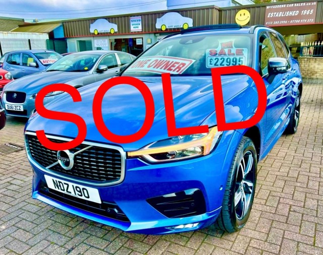 VOLVO XC60 2.0 R-DESIGN B4D AWD 197 BHP 8 Speed Auto ONE OWNER