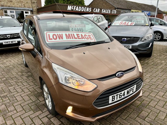 FORD B-MAX 1.4 ZETEC **25,330 MILES**