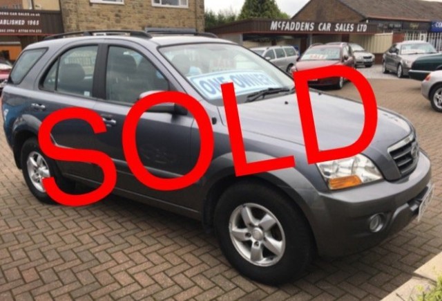 KIA SORENTO 2.5 XI CRDI MANUAL *ONE OWNER FROM NEW*FULL SERVICE HISTORY**