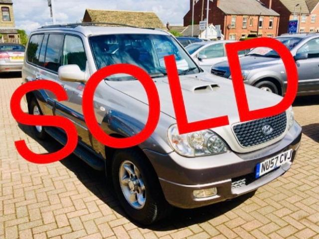 HYUNDAI TERRACAN 2.9 CRTD LIMITED **NEW CLUTCH AND FLYWHEEL JUST FITTED BY US**GREAT TOW VEHICLE**