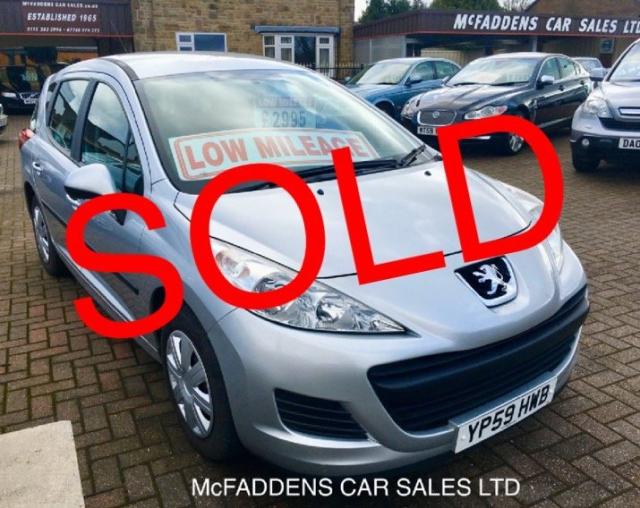 PEUGEOT 207 SW 1.4 VTi ESTATE **ONLY 45,000 MILES**JUST SERVICED**LONG MOT**