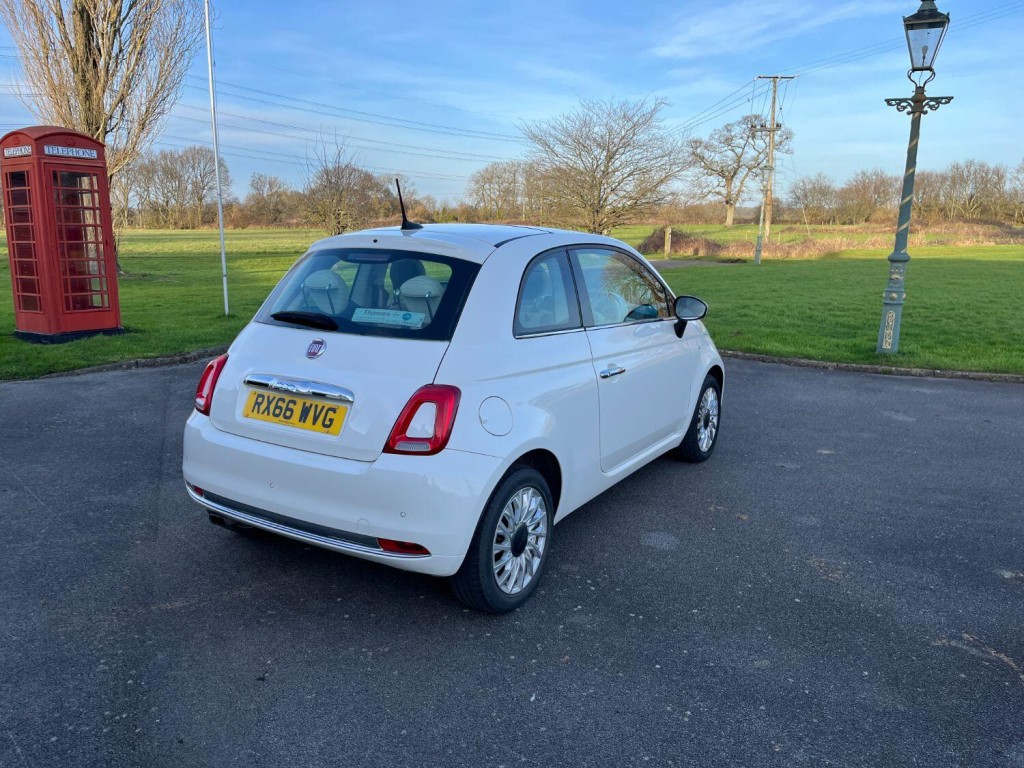 View FIAT 500 1.2 500 My17 1.2 69hp Lounge