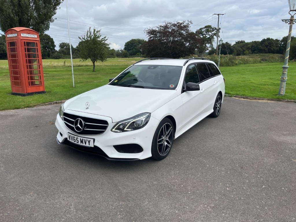 View MERCEDES-BENZ E CLASS 2.1 E220 BlueTEC AMG Night Edition