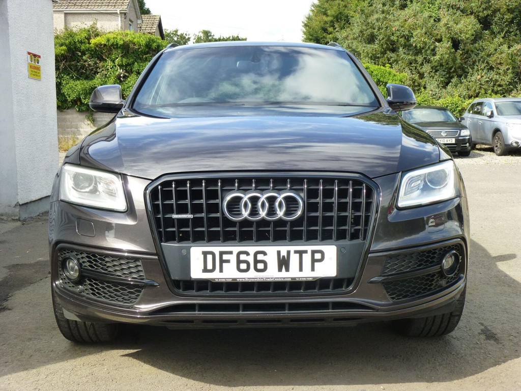 View AUDI Q5 2.0 TDI 190 BHP QUATTRO S LINE PLUS S-TRONIC EURO6 ULEZ COMPLIANT SUV