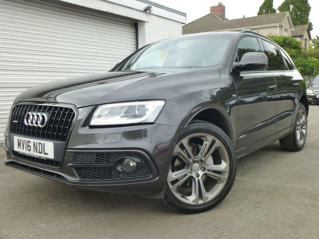 View AUDI Q5 2.0 TDI 190 BHP QUATTRO S LINE PLUS S-TRONIC EURO6 ULEZ COMPLIANT SUV