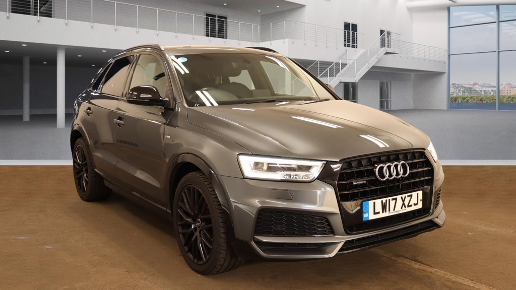 View AUDI Q3 2.0 TDI 150 BHP QUATTRO BLACK EDITION 7 SPD S-TRONIC EURO6 ULEZ SUV