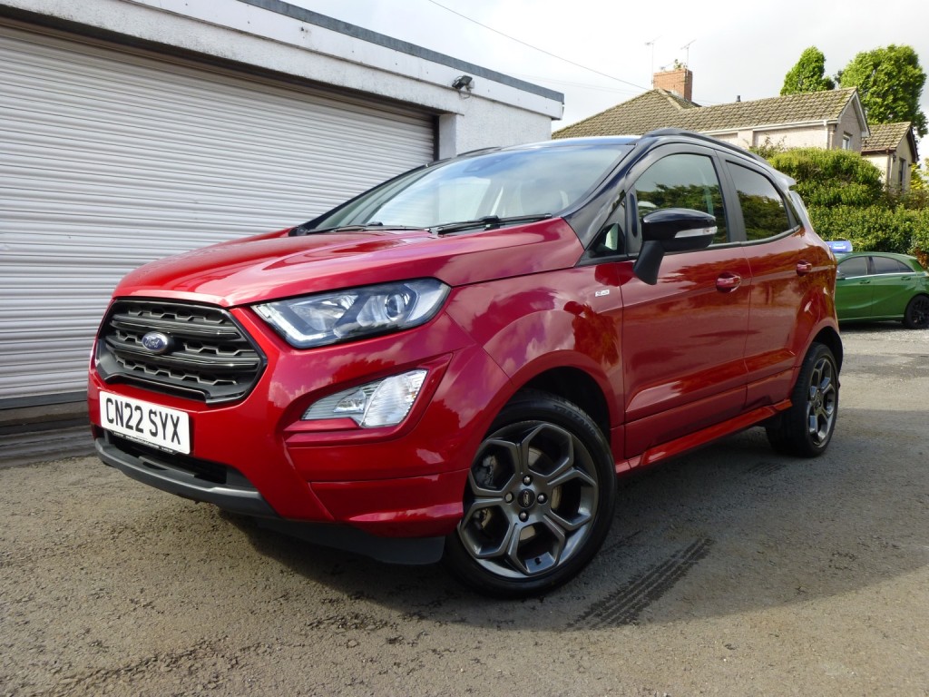 View FORD ECOSPORT 1.0T 125 PS ECOBOOST ST-LINE+X-PACK EURO6 ULEZ SUV 