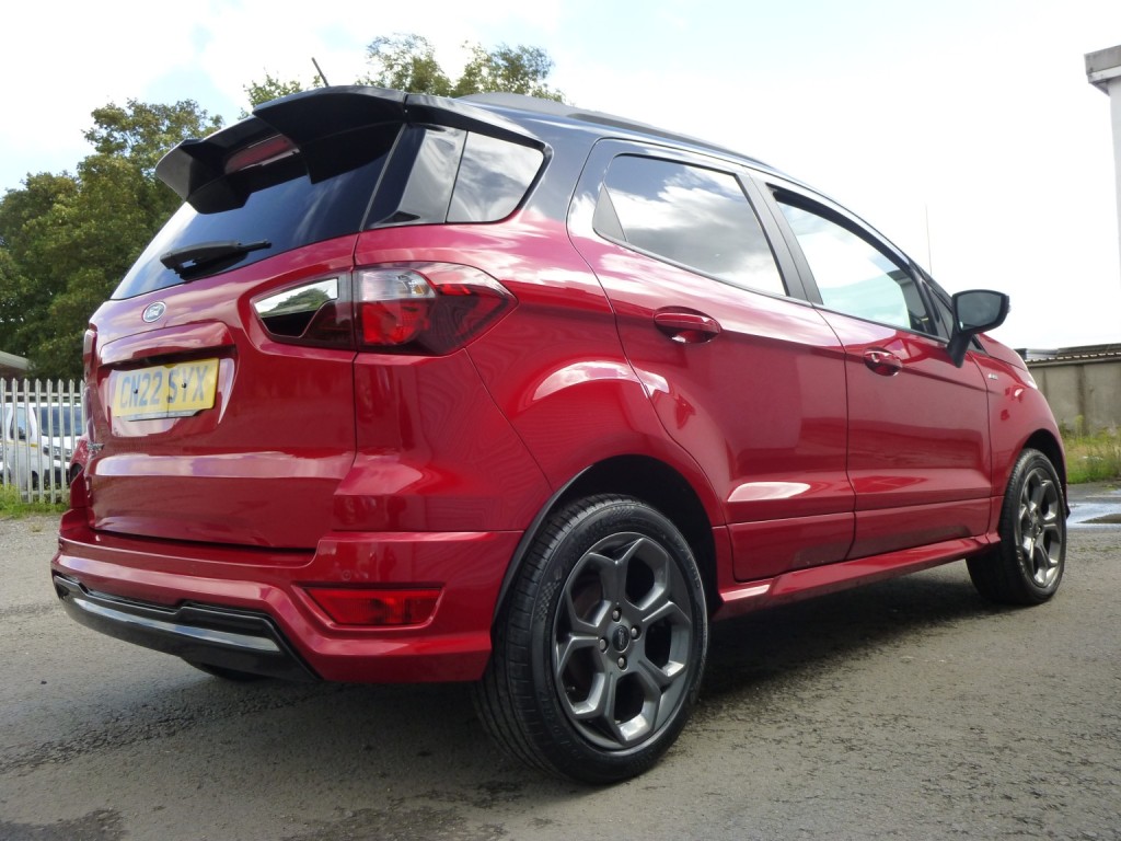 View FORD ECOSPORT 1.0T 125 PS ECOBOOST ST-LINE+X-PACK EURO6 ULEZ SUV 