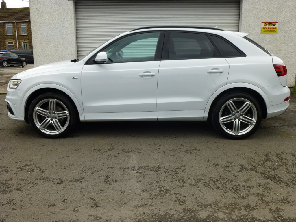 View AUDI Q3 2.0 TDI 177 BHP S-LINE PLUS EDITION 7 SPD S-TRONIC AUTOMATIC EURO5 SUV