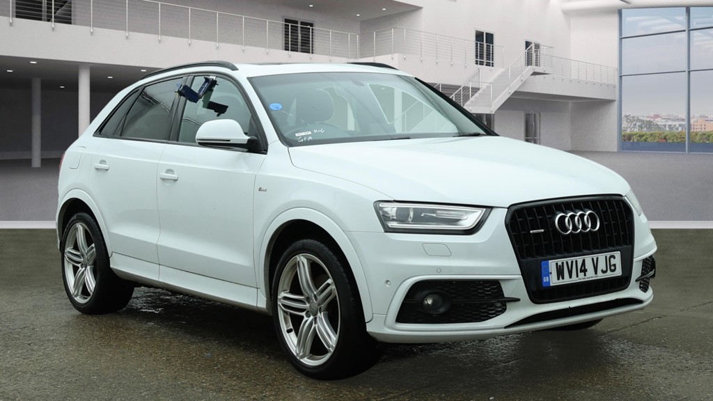 View AUDI Q3 2.0 TDI 177 BHP S-LINE PLUS EDITION 7 SPD S-TRONIC AUTOMATIC EURO5 SUV