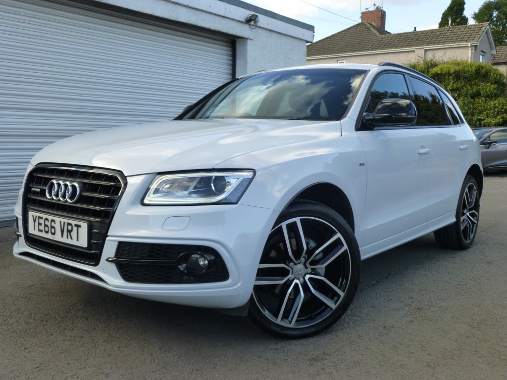 View AUDI Q5 2.0 TDI 190 BHP S LINE PLUS QUATTRO 7 SPD S TRONIC EURO6 ULEZ SUV