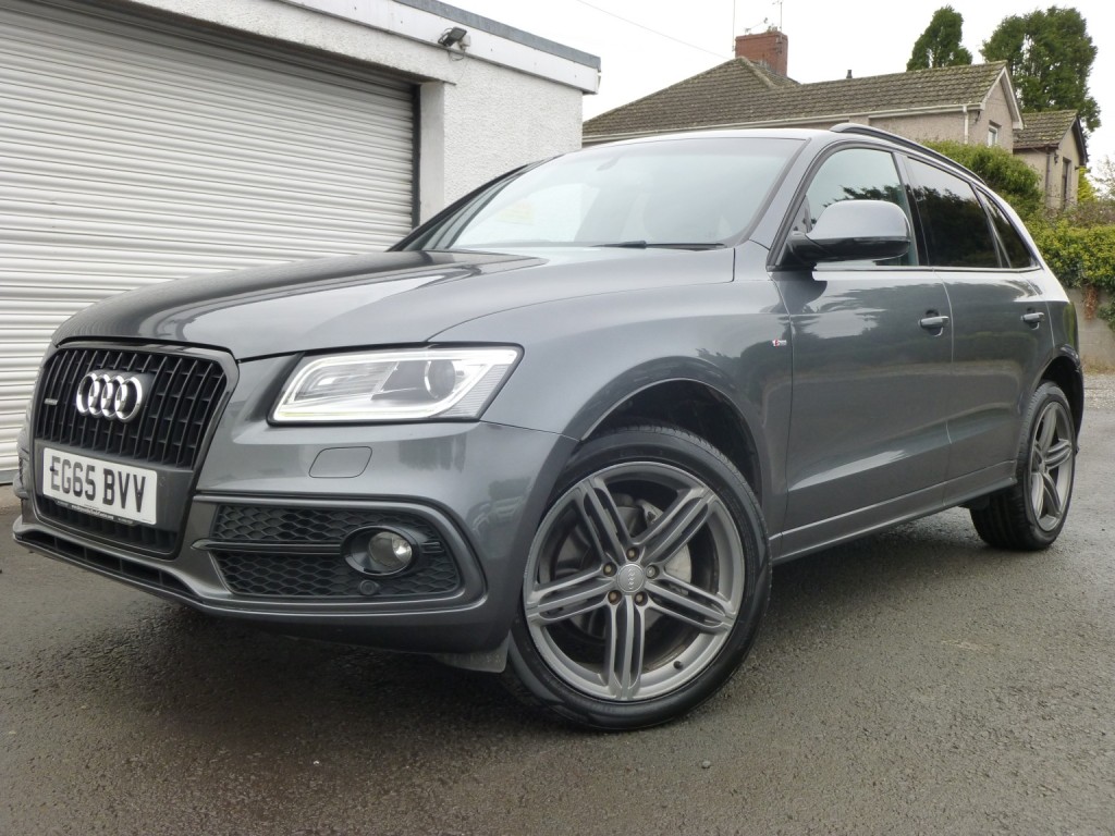 View AUDI Q5 2.0 TDI 187 BHP QUATTRO S-LINE+S-TRONIC EURO6 ULEZ COMPLIANT SUV