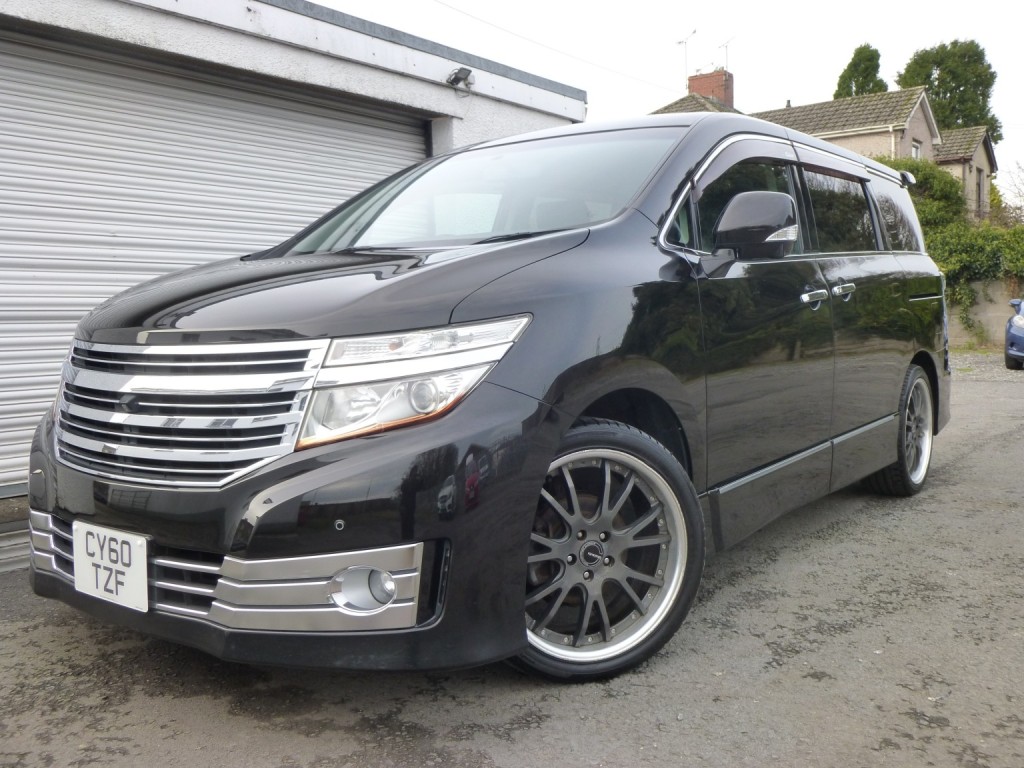 View NISSAN ELGRAND RIDER AUTECH 2-5 AUTO X-TRONIC 8 SEATER EURO4 ULEZ COMPLIANT MPV