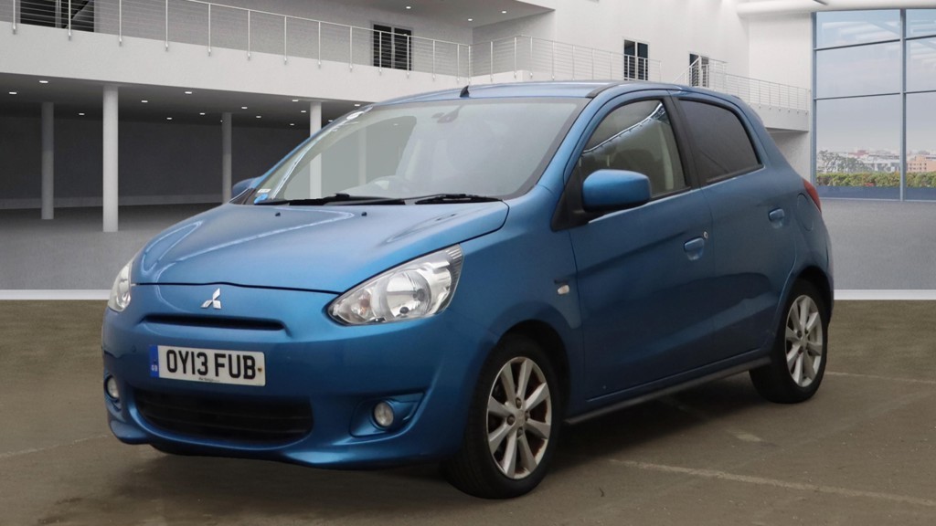 View MITSUBISHI MIRAGE 1.2 SERIES 3 5DR 44309 MILES FSH £20 R/TAX EURO5 ULEZ