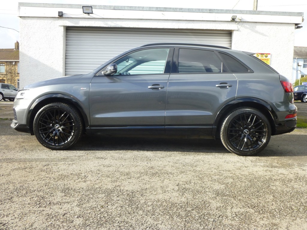 View AUDI Q3 AUDI Q3 2.0 TDI 150 BHP QUATTRO BLACK EDITION EURO6 ULEZ SUV 