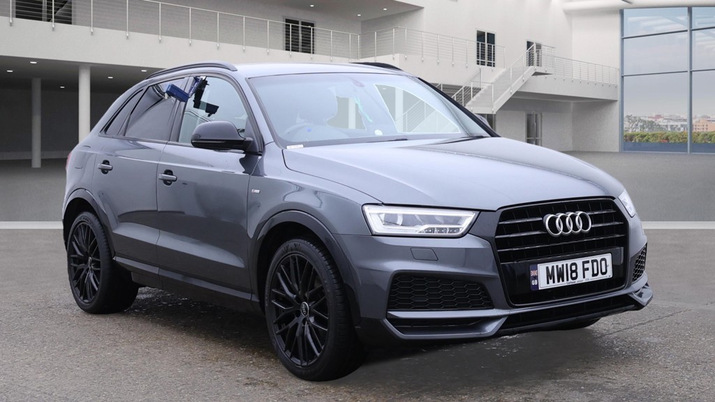 View AUDI Q3 AUDI Q3 2.0 TDI 150 BHP QUATTRO BLACK EDITION EURO6 ULEZ SUV 