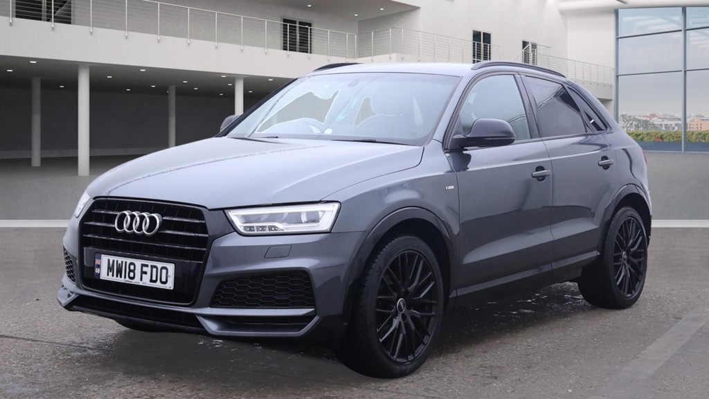 View AUDI Q3 AUDI Q3 2.0 TDI 150 BHP QUATTRO BLACK EDITION EURO6 ULEZ SUV 