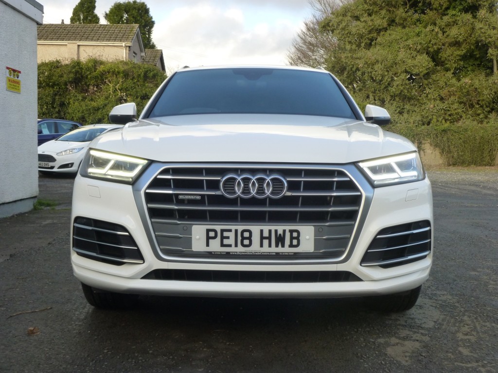 View AUDI Q5 NEW SHAPE 2.0 TDI 187 BHP QUATTRO S LINE+ 7SPD S-TRONIC EURO6 ULEZ SUV