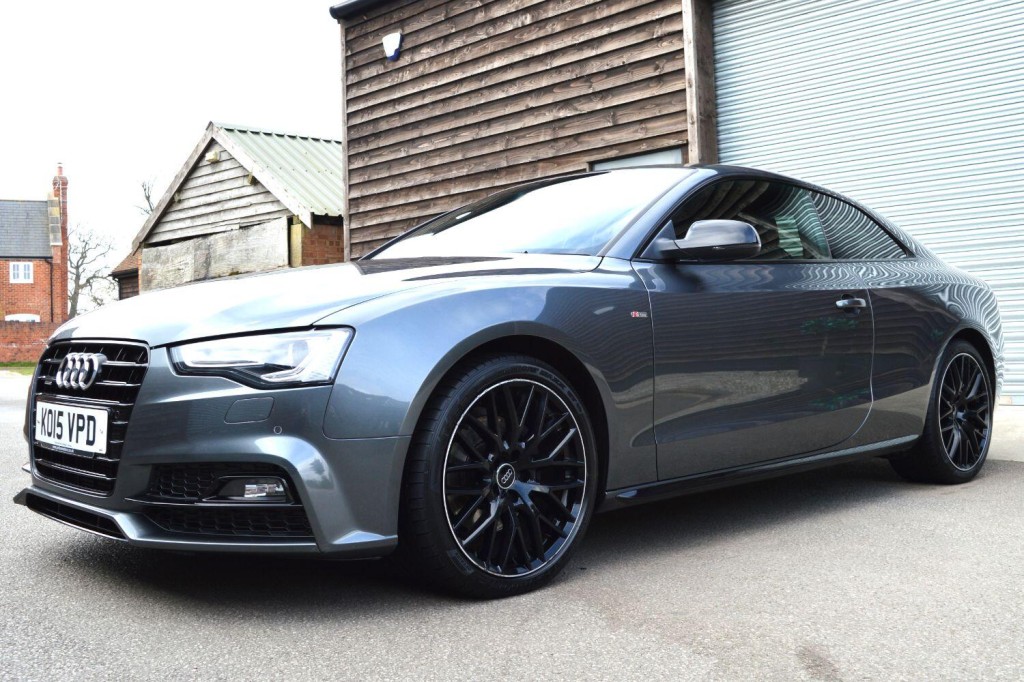 View AUDI A5 3.0 TDI V6 Black Edition Plus S-Tronic Quattro 2 door