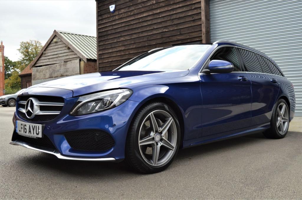 View MERCEDES-BENZ C CLASS 2.0 C200 AMG LINE PREMIUM PLUS ESTATE