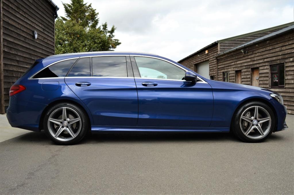 View MERCEDES-BENZ C CLASS 2.0 C200 AMG LINE PREMIUM PLUS ESTATE