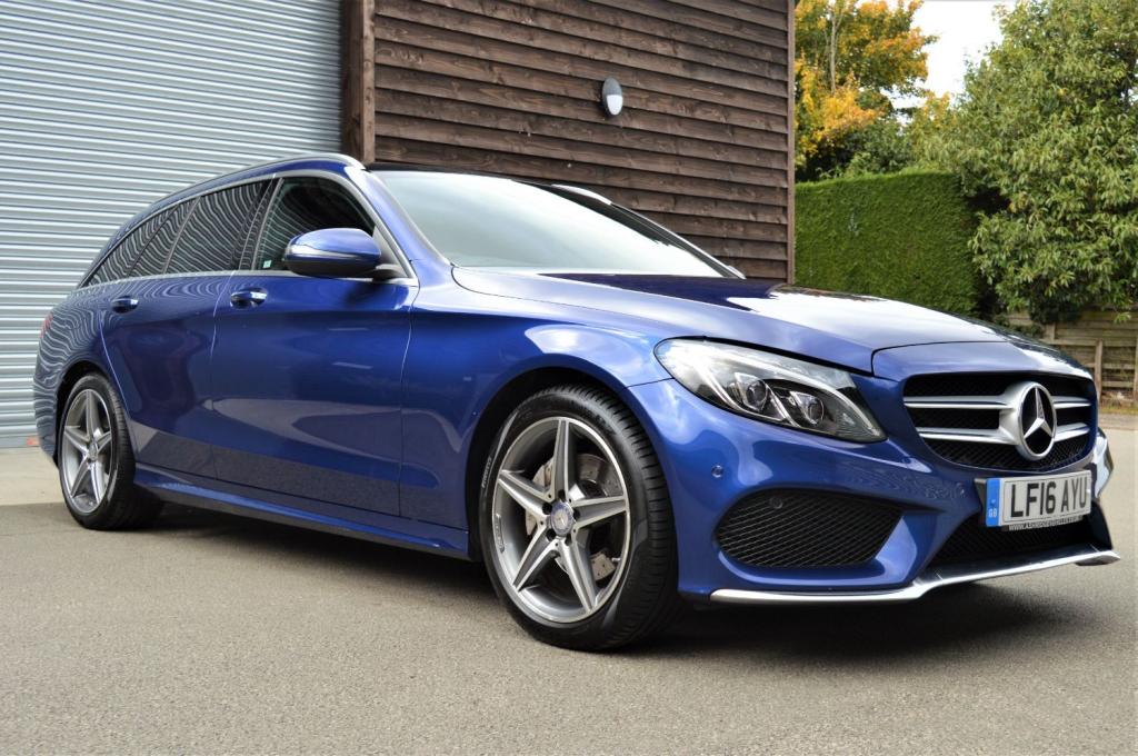 View MERCEDES-BENZ C CLASS 2.0 C200 AMG LINE PREMIUM PLUS ESTATE