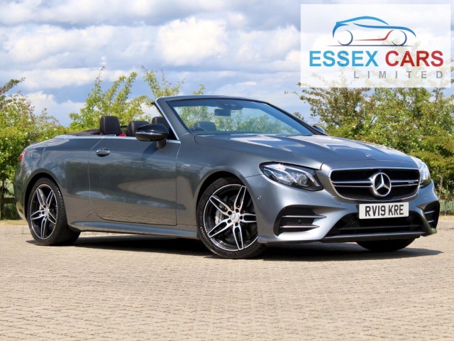 MERCEDES-BENZ E CLASS E53 MHEV EQ Boost (Premium Plus) Cabriolet - WAS £31,995 - NOW £31,495 - SAVING £500 - 