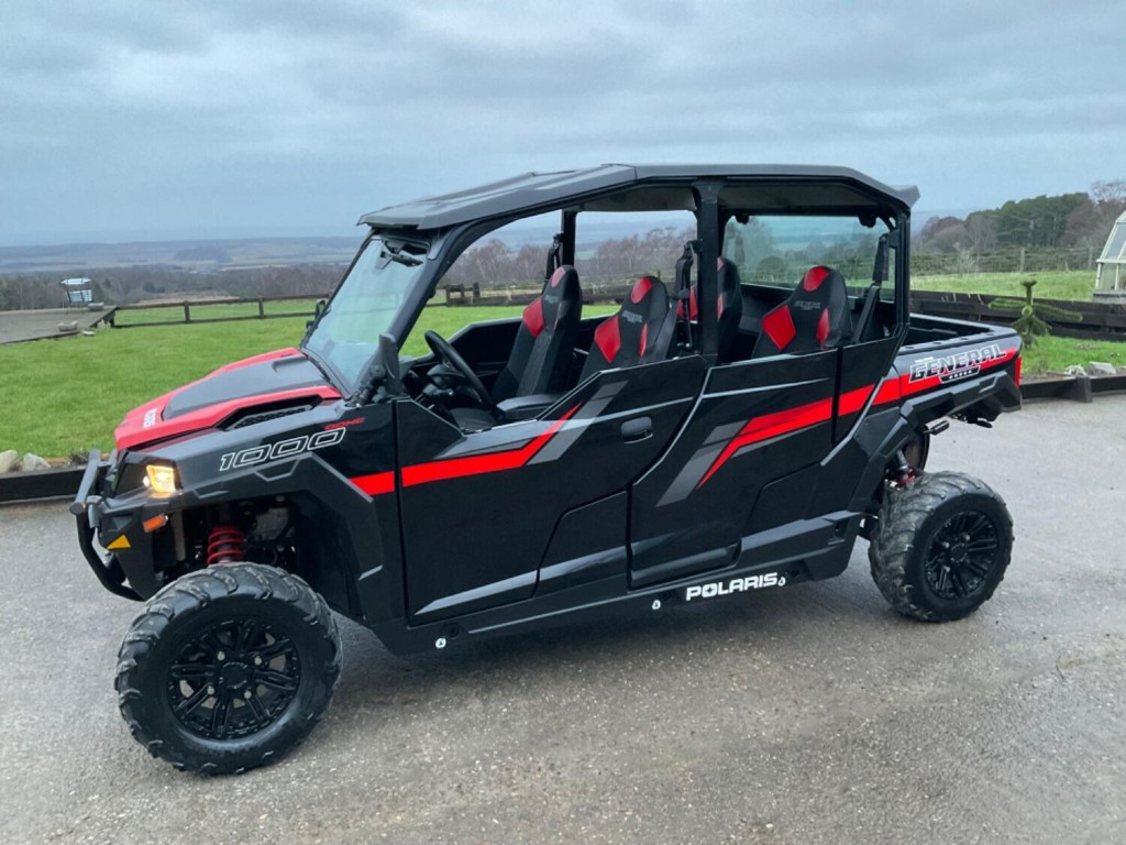 View POLARIS GENERAL 1000cc 4WD 4 SEATER ALL TERRAIN VEHICLE VAT Q
