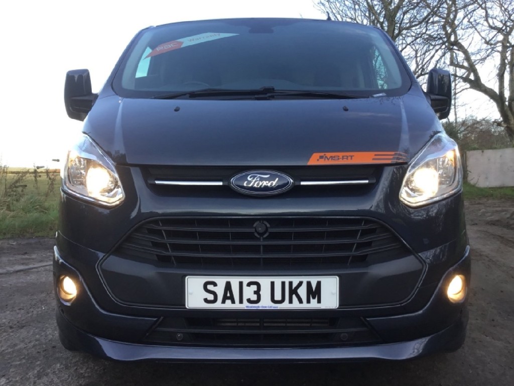 View FORD TRANSIT CUSTOM 2.2ltr TDCi M-SPORT 270 TREND ECO TECH SWB PANEL VAN 