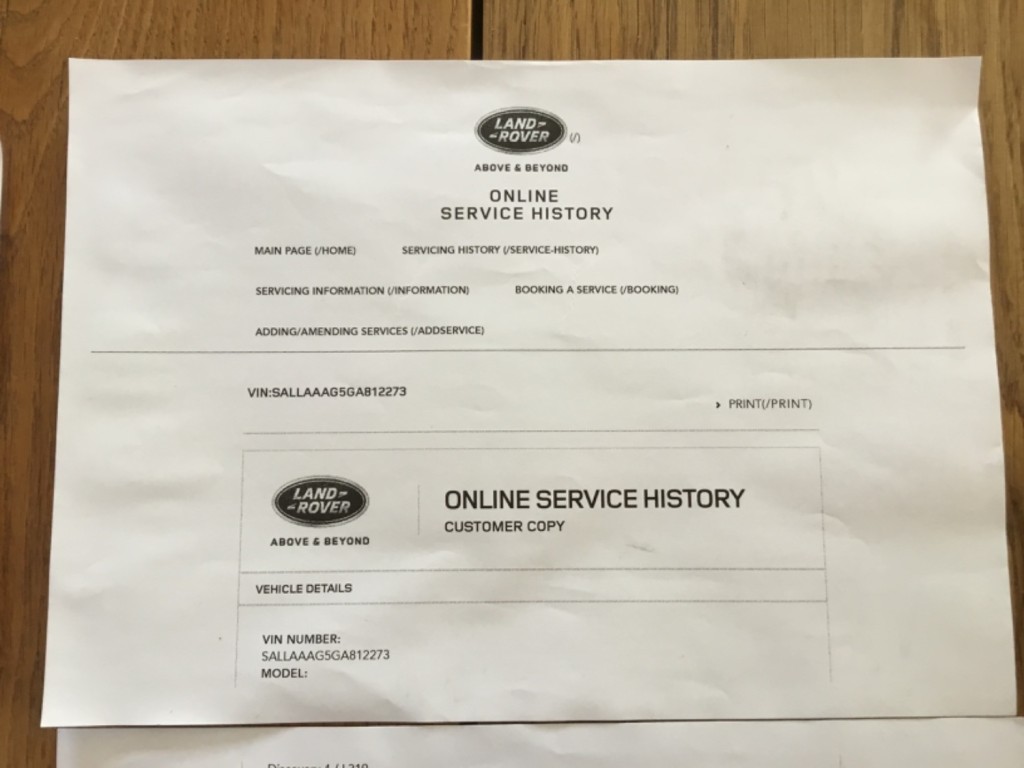 LAND ROVER DISCOVERY