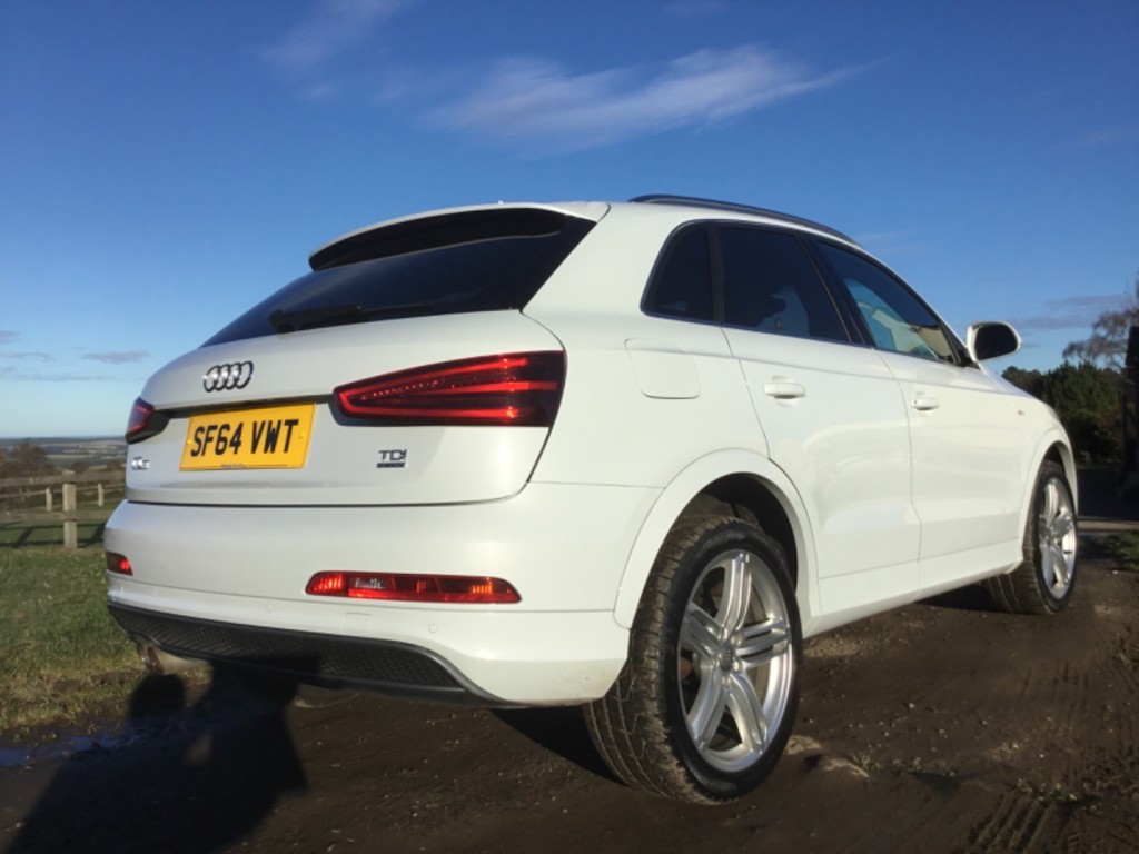 View AUDI Q3 2.0ltr TDI QUATTRO 4x4 S LINE PLUS ESTATE 177ps