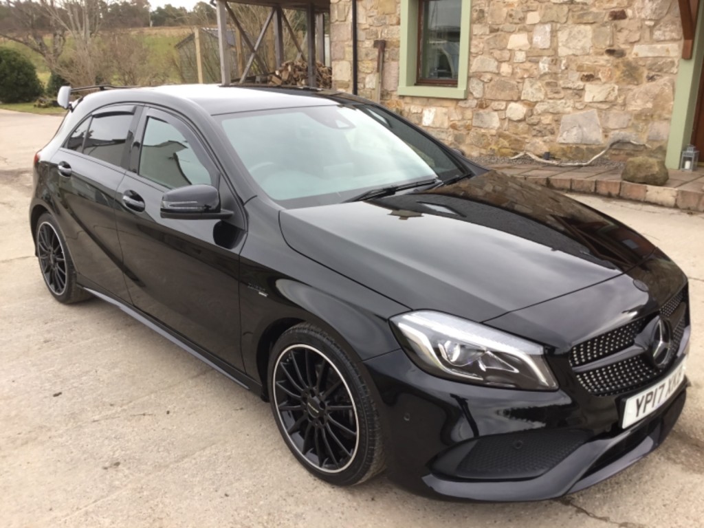 View MERCEDES-BENZ A CLASS 2.1ltr A 200d AMG LINE PREMIUM 7G AUTO 5 DOOR HATCHBACK 134ps