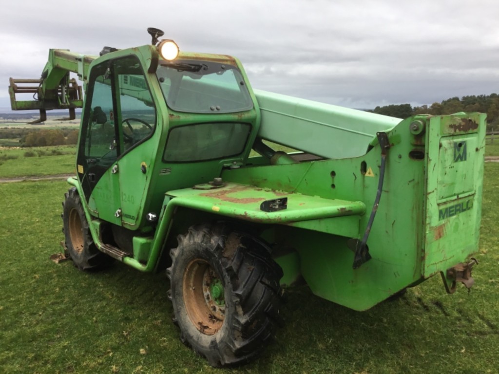 View 1925 CROSSLEY MERLO P35 13K TELESCOPIC HANDLER LOADER