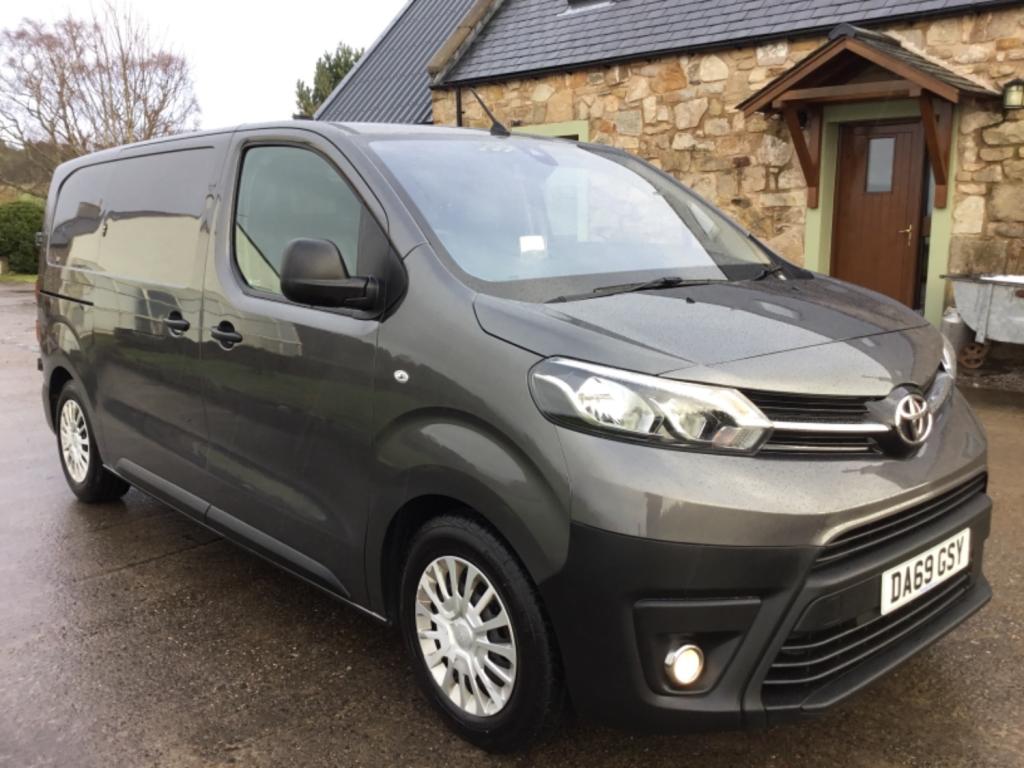 View TOYOTA PROACE 1.5ltr ICON EURO 6 LWB PANEL VAN TWIN SLD 120ps