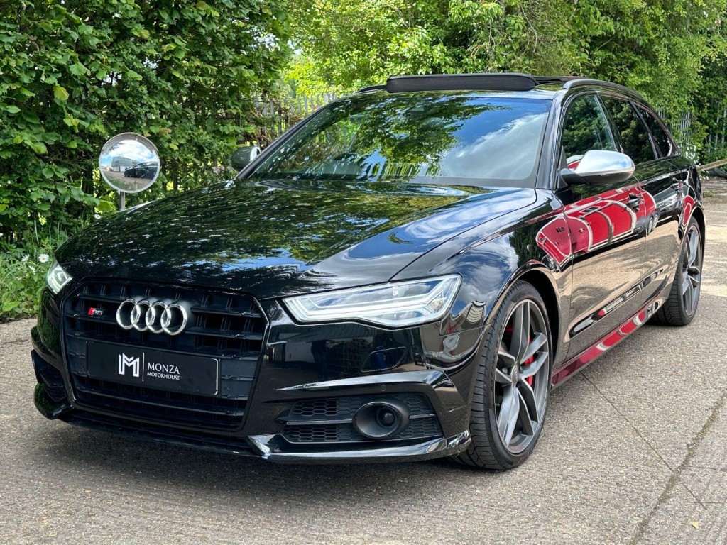 AUDI S6 Avant Black Edition 4.0 TFSI V8 Estate 5dr S Tronic Quattro 2017