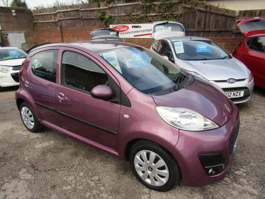 View PEUGEOT 107 1.0 12V Active  One Former Keeper( One Lady Since 12 months old)