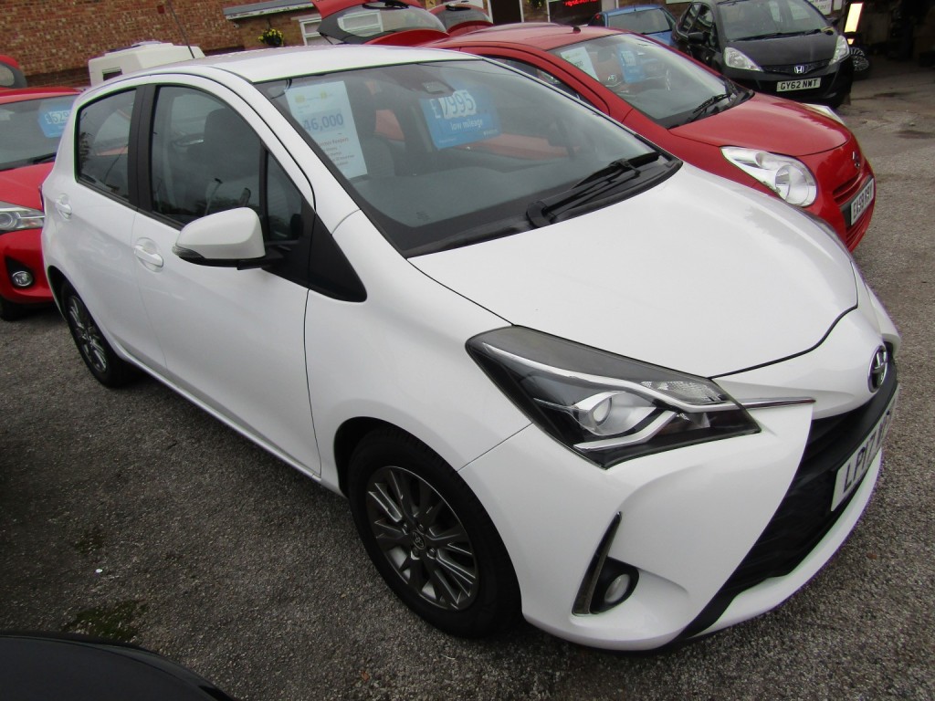 View TOYOTA YARIS 1.0 VVT-i Icon Tech  2 Former Keepers, Only 46,000 miles, Service History, Excellent Condition.