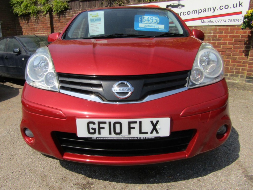 View NISSAN NOTE 1.6 16V n-tec  ONE LADY OWNER FROM NEW, Full Service History, 15 Service Stamps!!