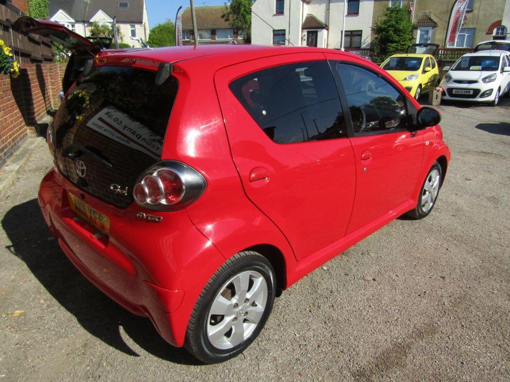 View TOYOTA AYGO 1.0 VVT-i Go  One Former Keeper, Only 50,000 miles,  Service History