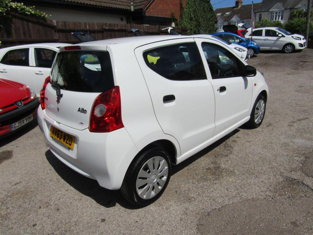 View SUZUKI ALTO 1.0 12V SZ  Two Former Keepers,  Only 54,000 miles,  Full Service History,Only £20 Tax