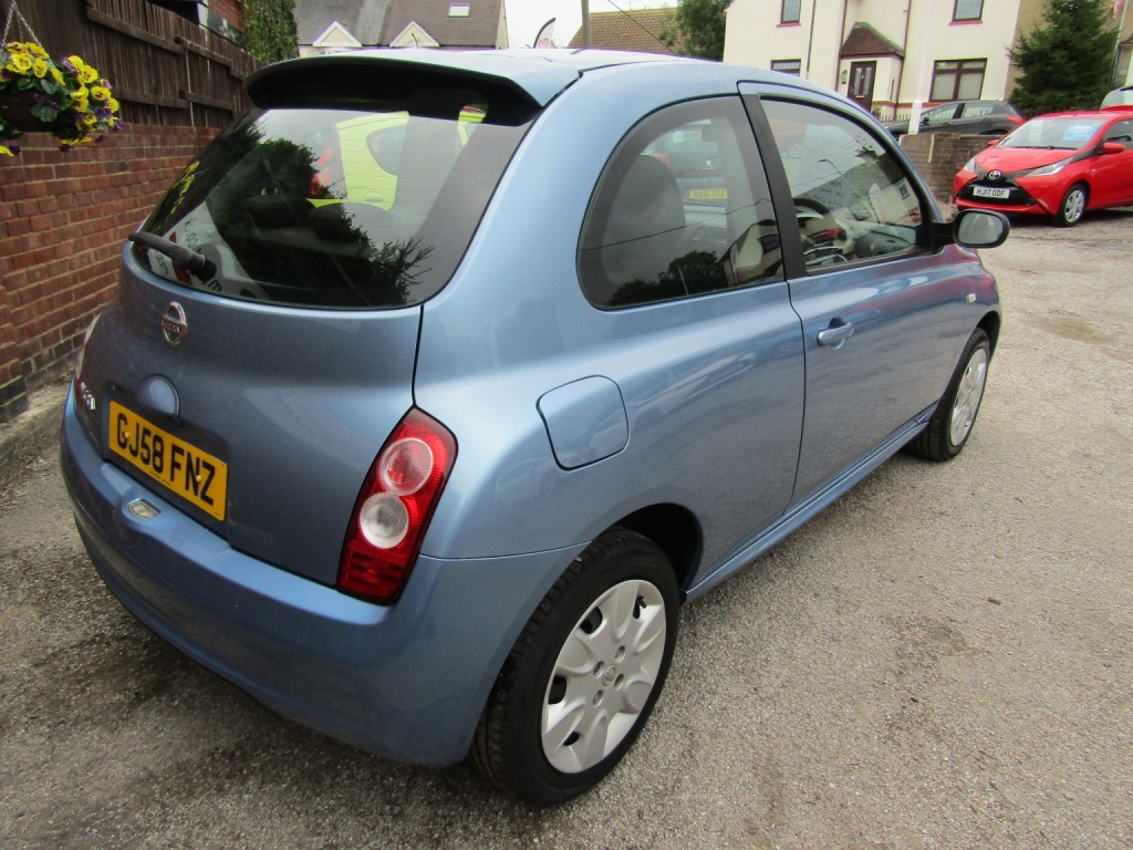 View NISSAN MICRA 1.2 16v Acenta  One  Former Keeper, Only 72,000 miles, Service History