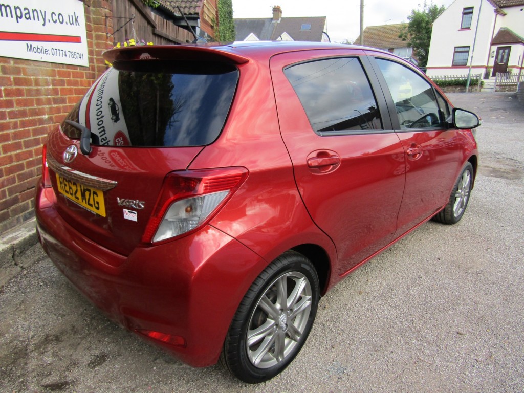 View TOYOTA YARIS 1.3 Dual VVT-i SR  Only 28,000 Genuine Miles, FSH 6 Service Stamps.Only £165 Tax