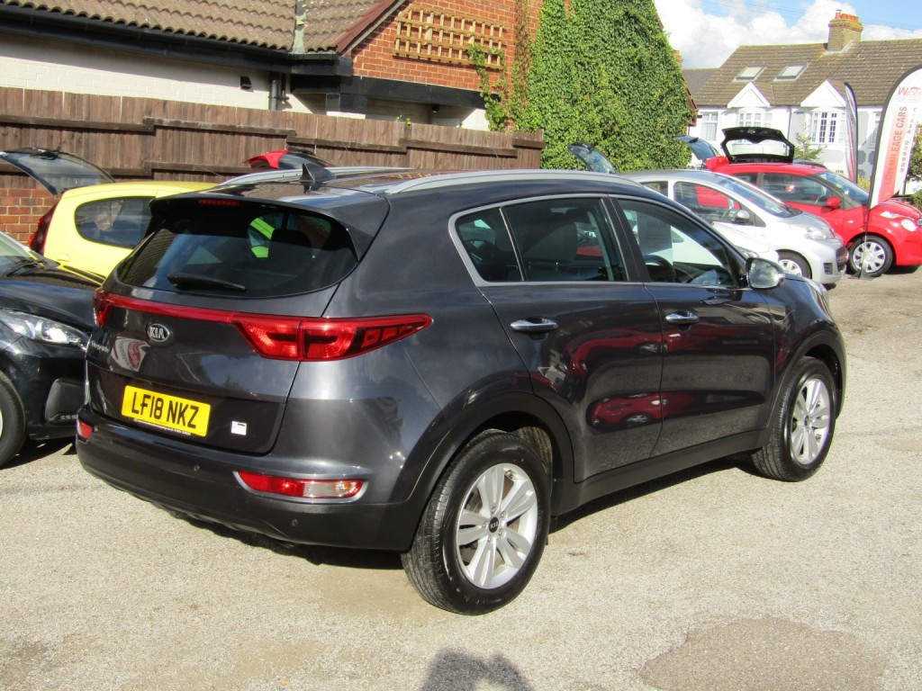 View KIA SPORTAGE 1.6 GDi 2  One Former Keeper, Only 51,000 Genuine Miles,FSH, 6 Kia Services,