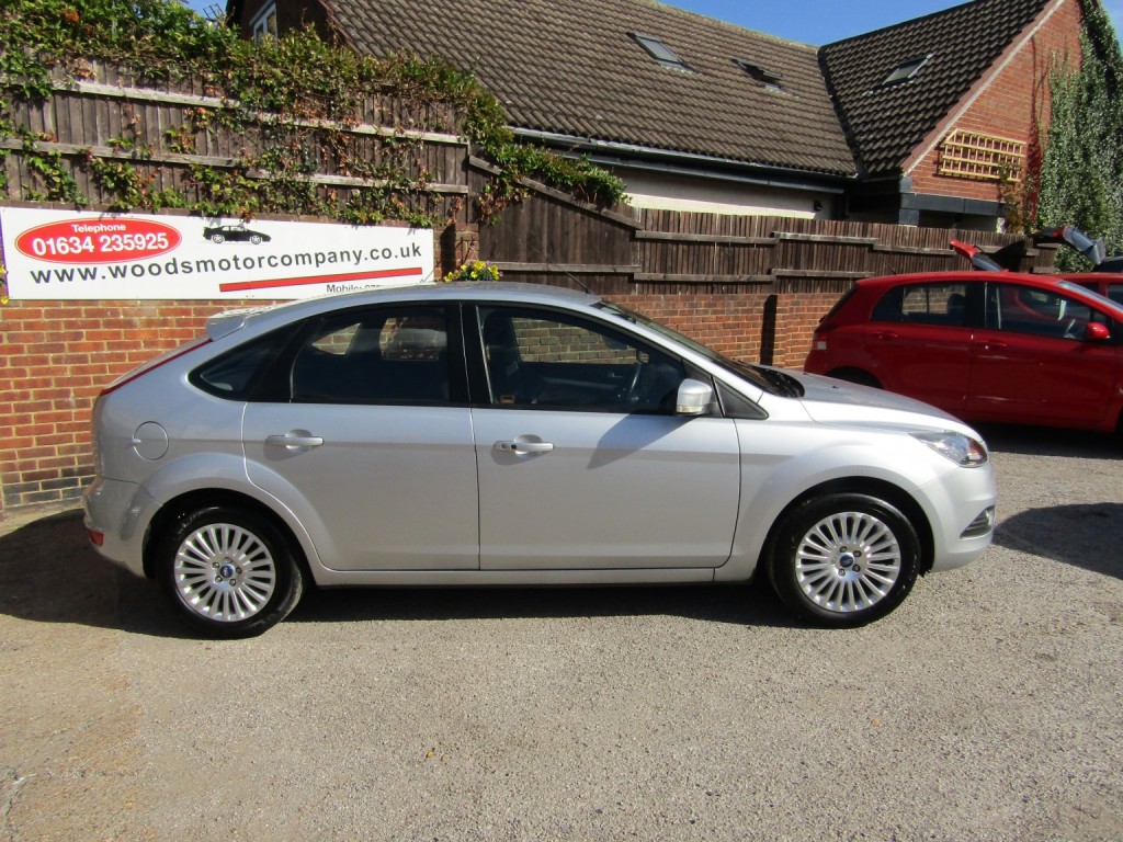 View FORD FOCUS 1.6 Titanium Ford + ONE LADY OWNER, Only 64,000 Miles, FSH, 12 Service Stamps