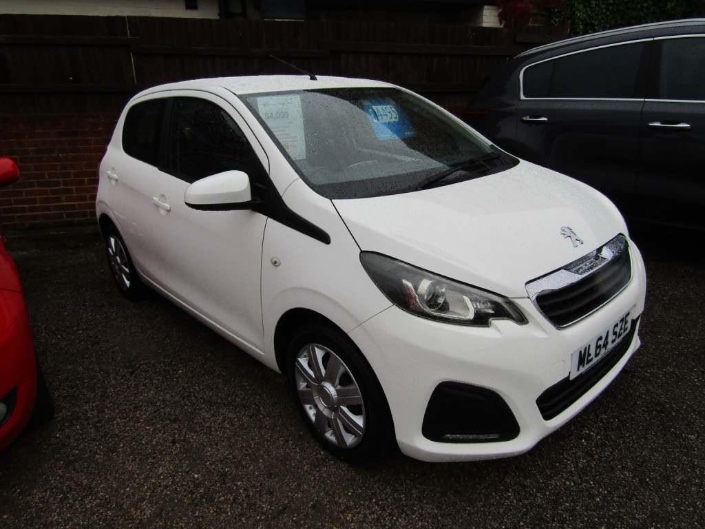 View PEUGEOT 108 1.0 VTi Active One Former Keeper, Only 54000 miles